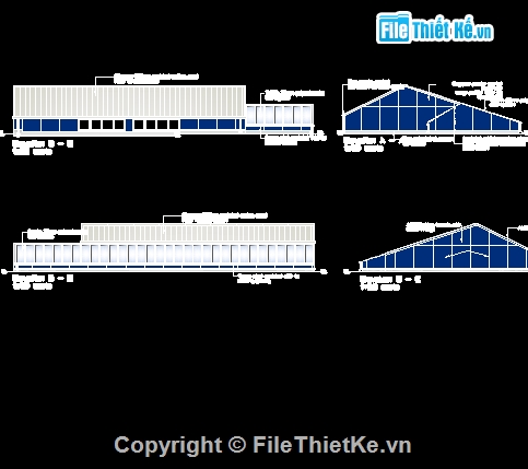 Bản vẽ autocad,nhà máy,cad nhà máy